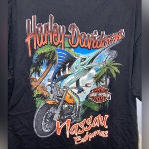 Harley Davidson Nassau Bahamas T Shirt